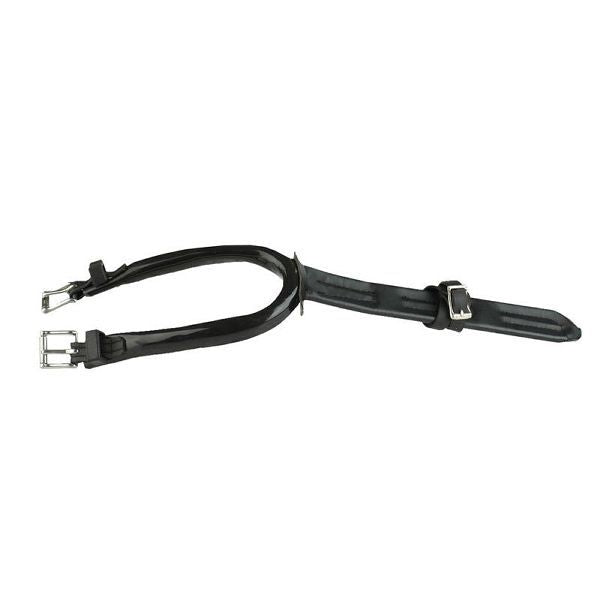 HorZe Synthetic Stiff Tail Crupper LG Black