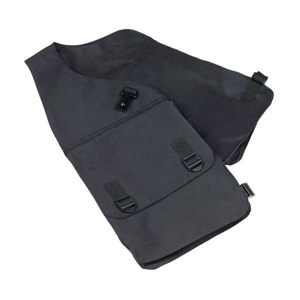 HorZe Canvas Saddle Bag Black