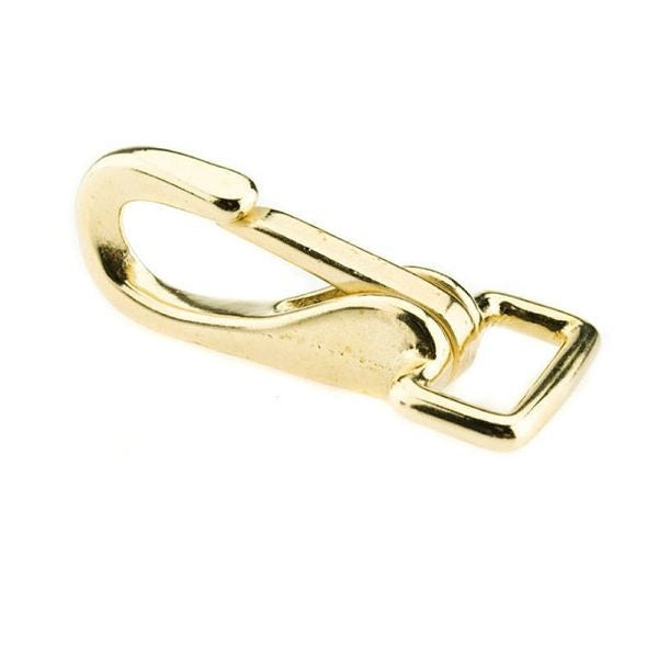 HorZe Solid Brass Square Loop Bolt Snap 3/4