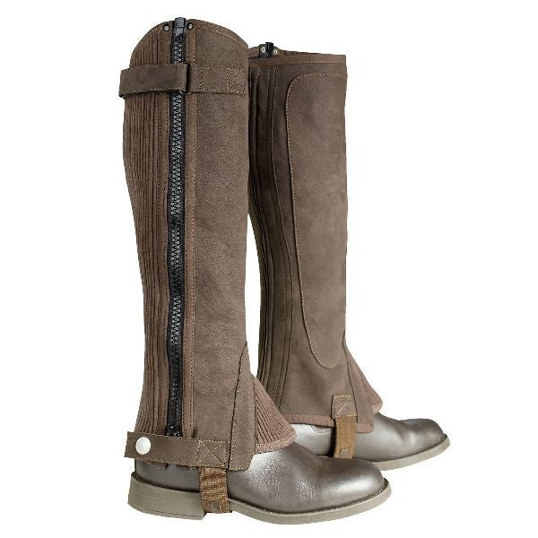 HorZe Amara Chaps With Rib MD Wide Black