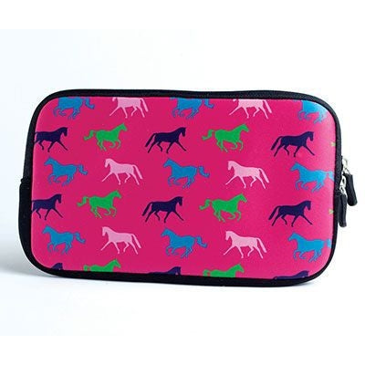 Tek Trek Neoprene Pencil CaseBk/Wh