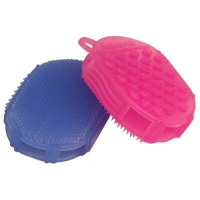 Miniature Gel Scrubbie Mitt Pnk