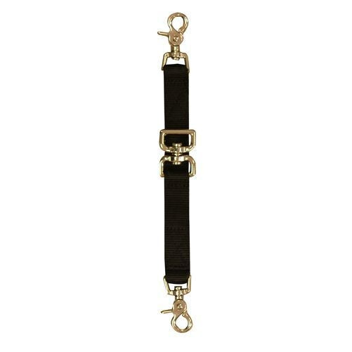 Nylon Lunge Strap Nylon /Swivel Middle Black