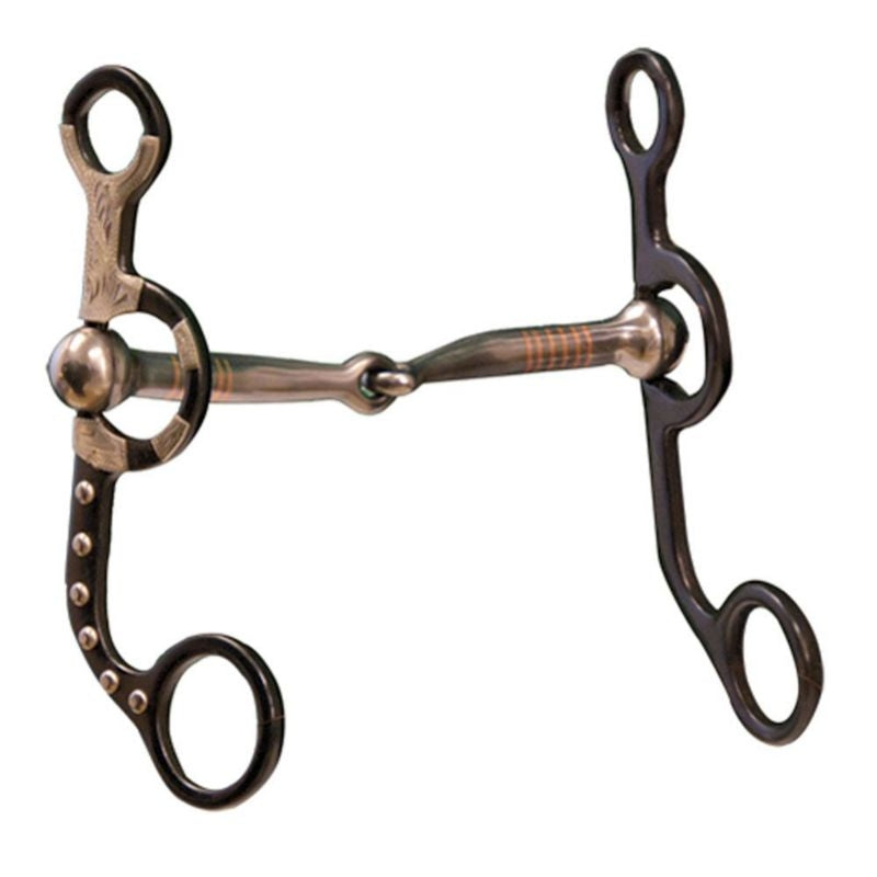 Argentine Show Snaffle With Copper Inlay 5