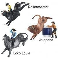 Breyer Rodeo Loco Louie Playset