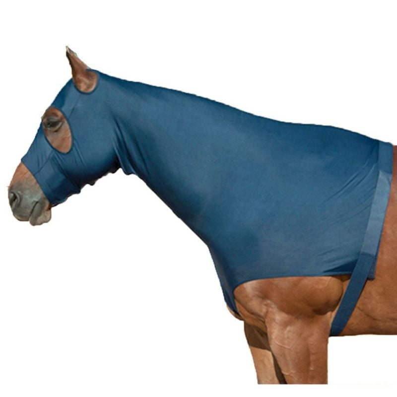 Mane Saver Hood With Zipper Nvy