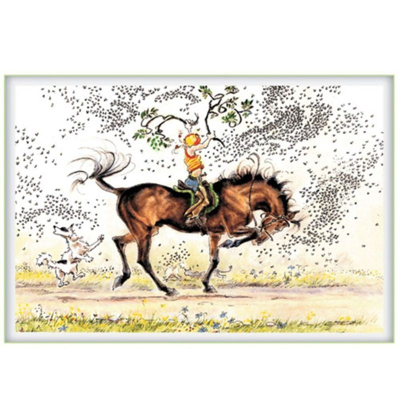 Mounted Aerobics Blank Cards - 6 Pack