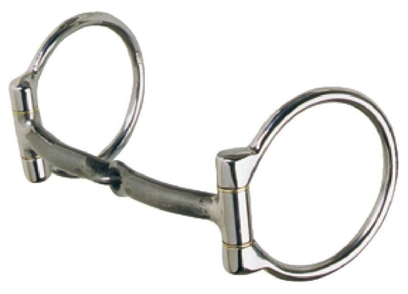 Reinsman Stage A Offset Dee Snaffle Brn