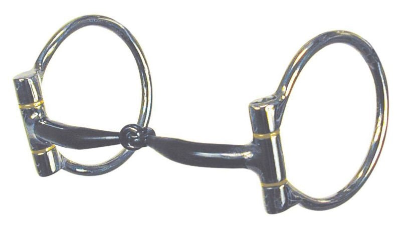 Reinsman Stage A Offset Dee Snaffle Brn