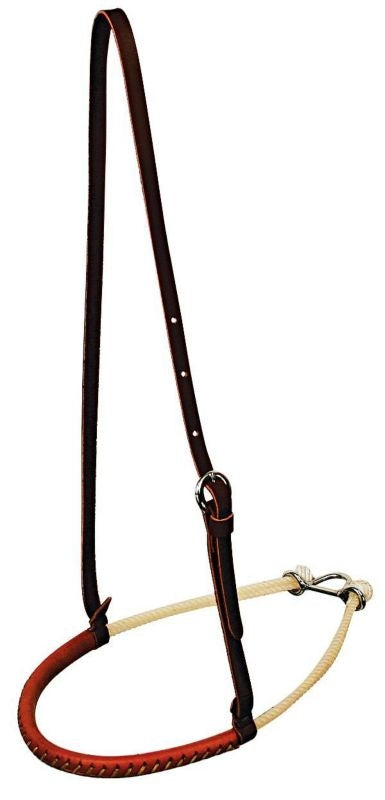 Reinsman Double Rope Noseband Horse Honey