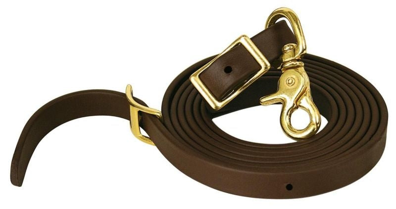 Reinsman 5/8 Biothane Roping Rein 5/8 X 8ft Brn