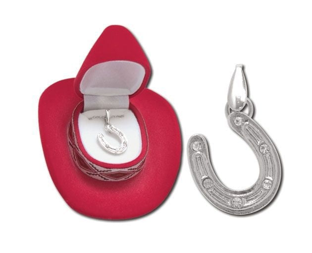 Shiny Horseshoe Necklace 16 - 18