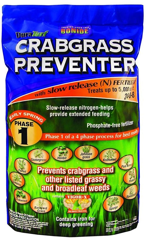 Crabgrass Preventer with Fertilizer 5000 Sq. Feet