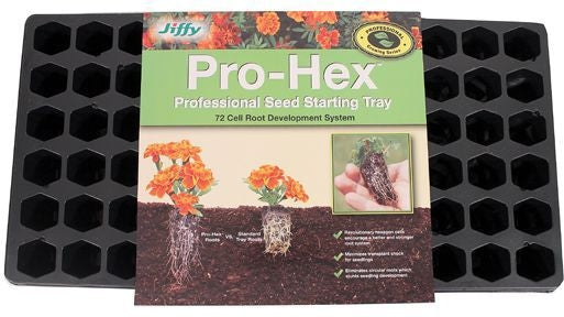 Jiffy Pro-Hex Prof Seed Starting Tray 72 Cell