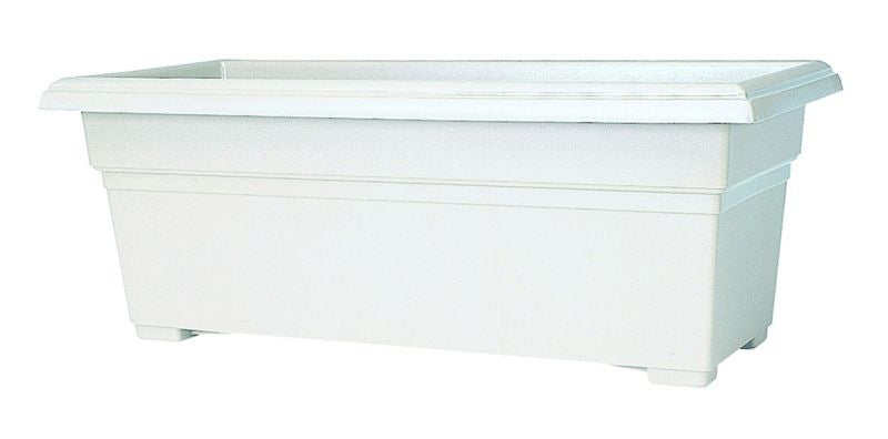 Patio Planter 12Inch x 27Inch White
