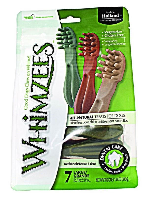 Whimzees Toothbrush Star Dental Dog Chew