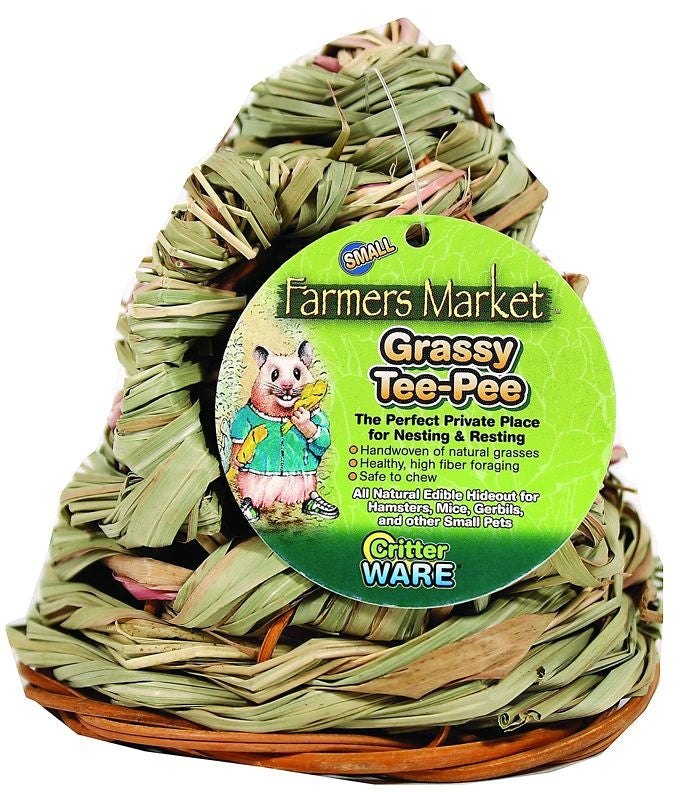 Ware Farmers Market Grassy TeePee 4.5X4.5X4.25
