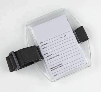 Shires Medical Card Holder Black