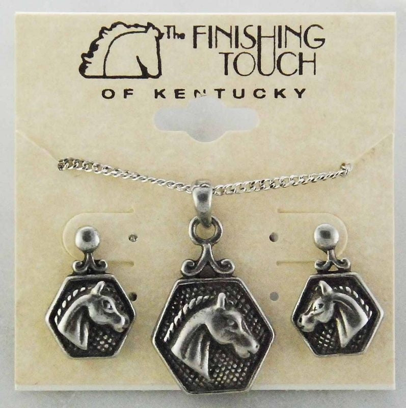 Finishing Touch Horse Head In Hex Gift Set Sil