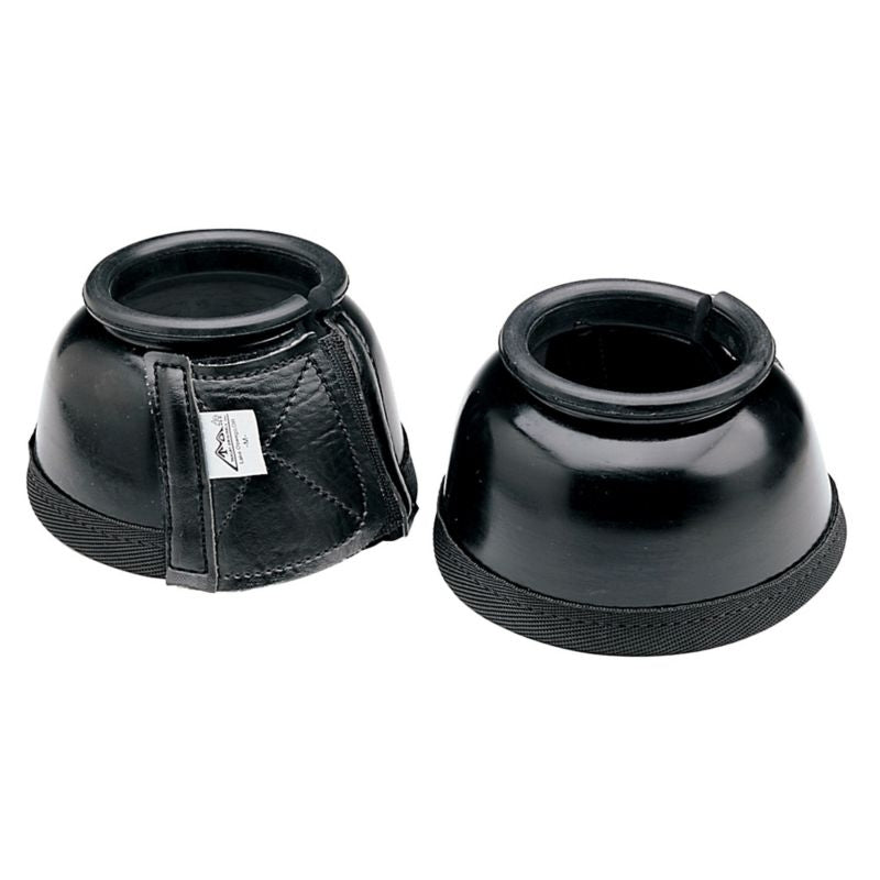 Toklat Heavy Rubber Black Bell Boots Small Brn
