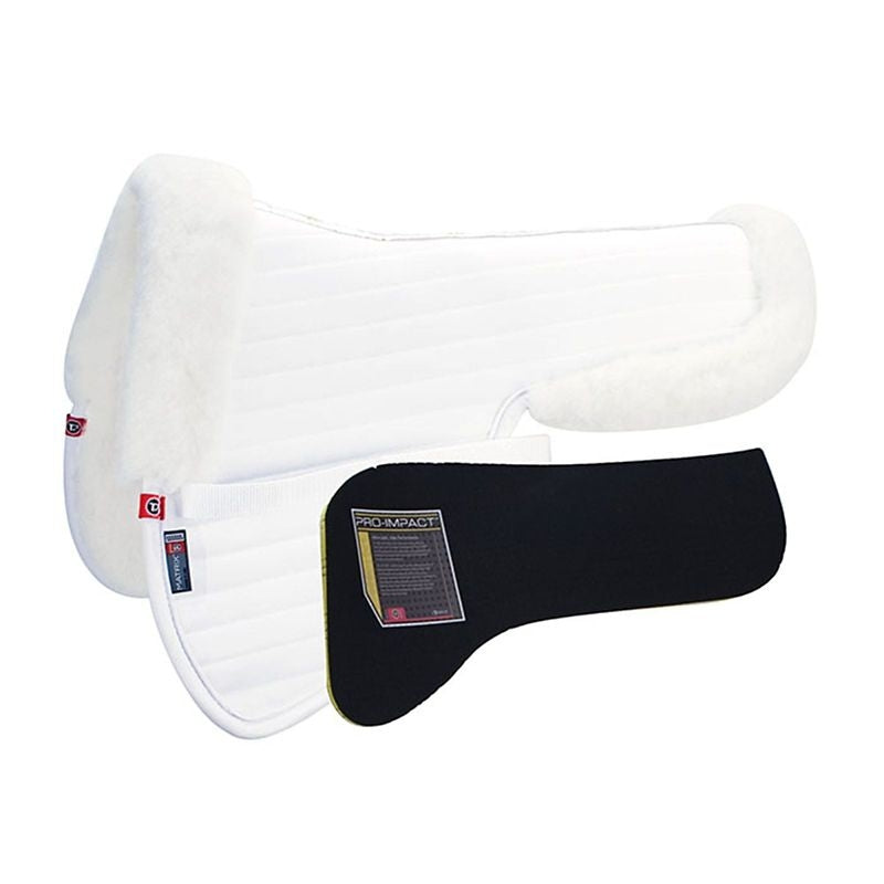 Ergonomic Coolback Half Pad/ProImpact Insert L Blk