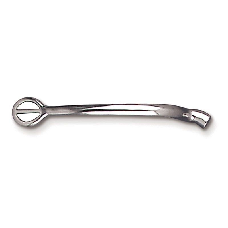 Toklat Youth Pow Canted Tom Thumb SpurBk/Wh