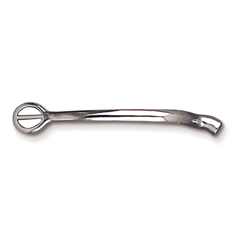 Toklat Ladies Pow Canted Tom Thumb SpurBk/Wh