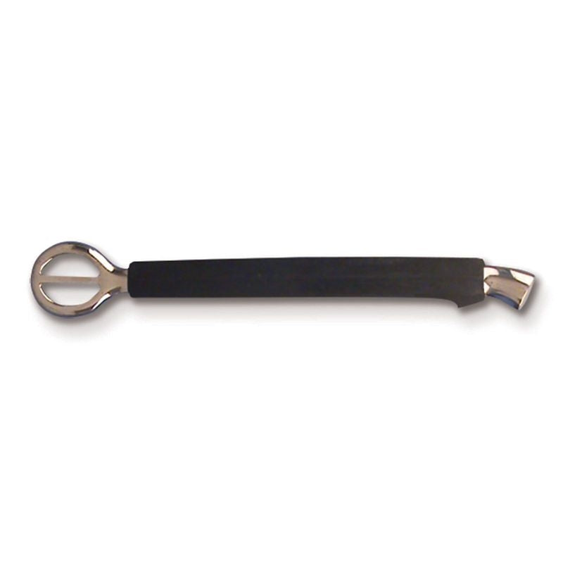 Ladies Rubber Covered Pow Canted Tom Thumb Spur