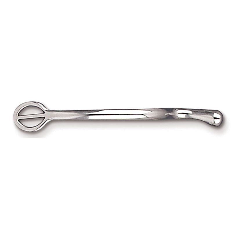 Toklat Ladies Humane Canted Spur 1/2 Bk/Wh