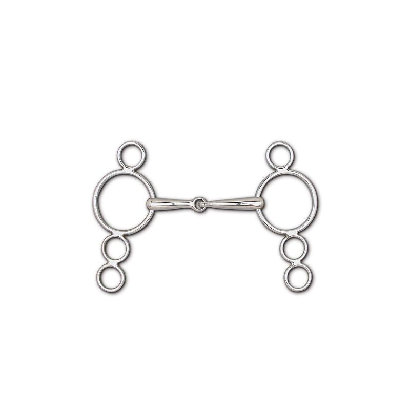 Toklat Snaffle 4-Ring Continental Gag 5