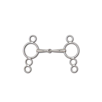 Toklat Snaffle 4-Ring Continental Gag 5