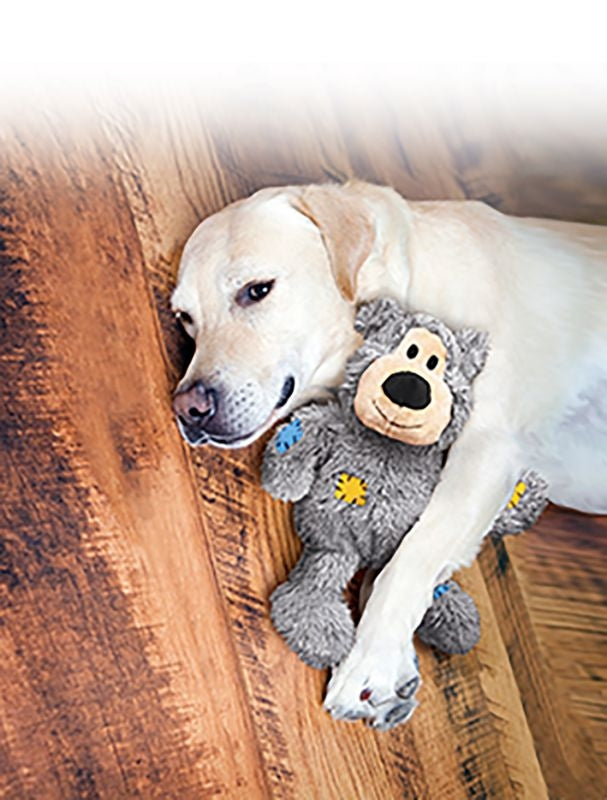 KONG Wild Knots Plush Bear Dog Toy