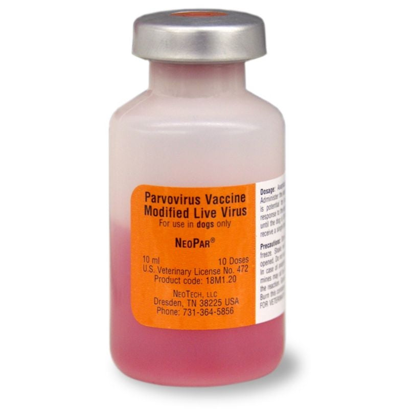 NeoPar 10 ml Vial Canine Vaccine