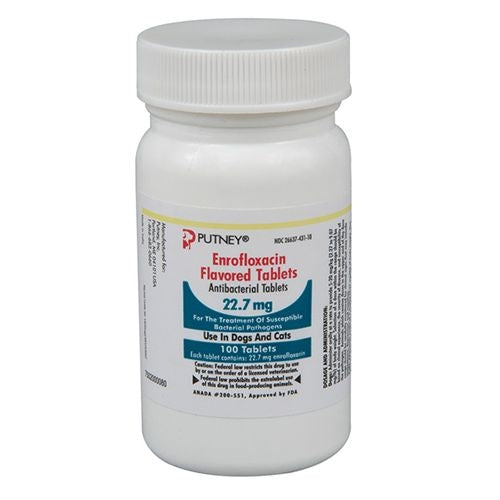 Enrofloxacin Tablets 22.7 mg