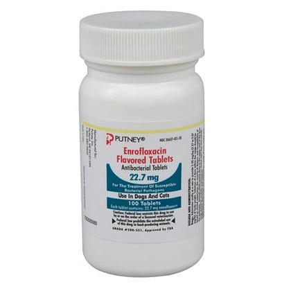 Enrofloxacin Tablets 22.7 mg
