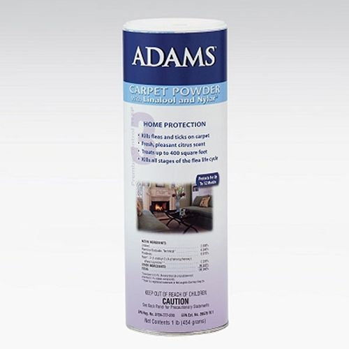 Adams Carpet Powder With Linalool and Nylar 16 oz