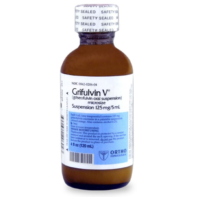 Griseofulvin Suspension 125mg/5ml 120ml