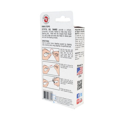 Kwik Stop Styptic Gel Swab for Pets