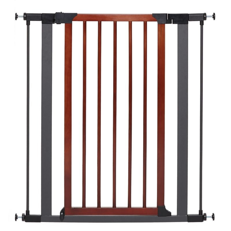 Midwest Steel Pet Gate with Wood Door