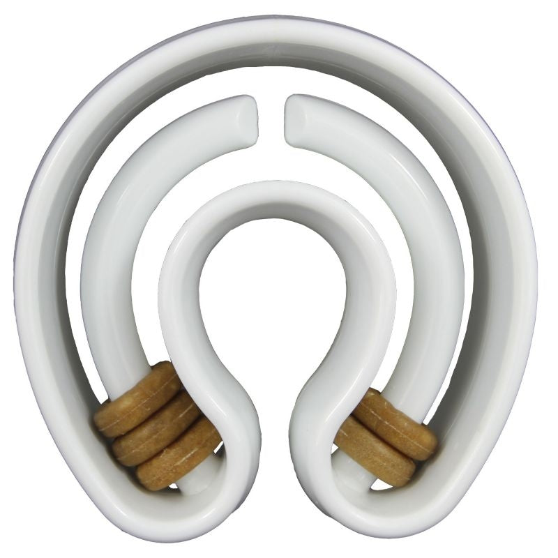 Starmark Treat Ringer Horseshoe Dog Toy