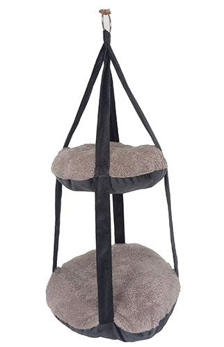 Pet Life Kittyhaus Dual-Lounger Cat Pillow