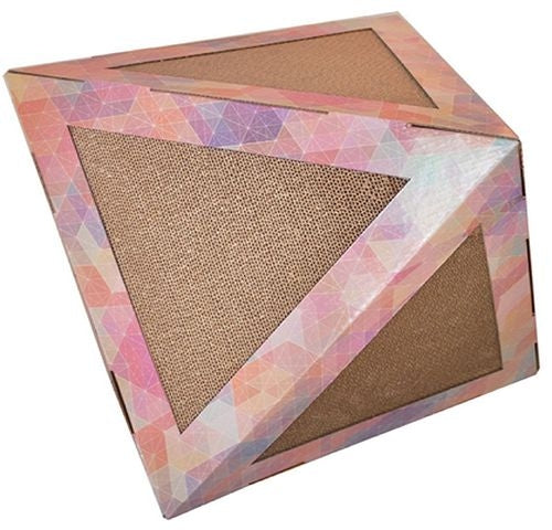 Pet Life Triangular Collapsible Cat Scratcher
