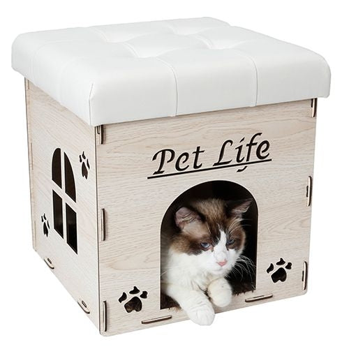 Pet Life Foldaway Collapsible Cat House