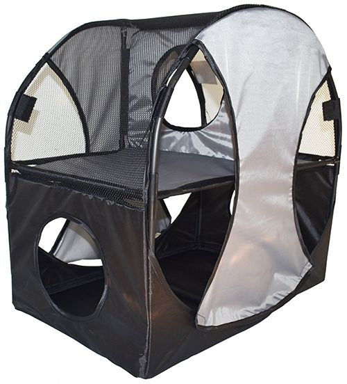 Pet Life Kitty-Play Soft Folding Cat House