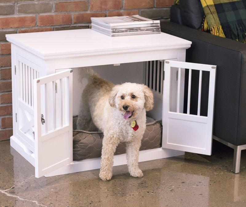 Merry Products Triple Door Medium Dog Crate