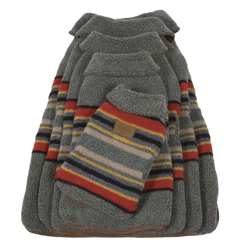 Pendleton Yakima Green Dog Coat