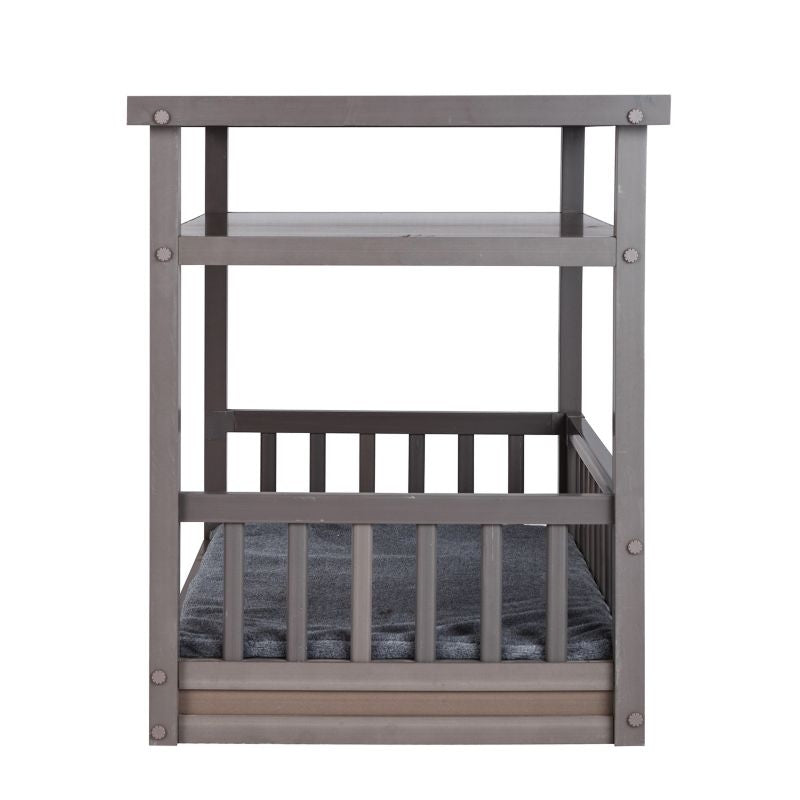 New Age Pet ecoFLEX Grey Dog Bed/Nightstand