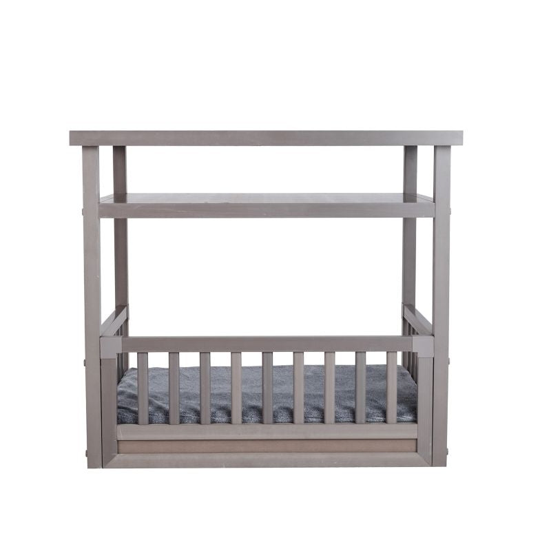 New Age Pet ecoFLEX Grey Dog Bed/Nightstand