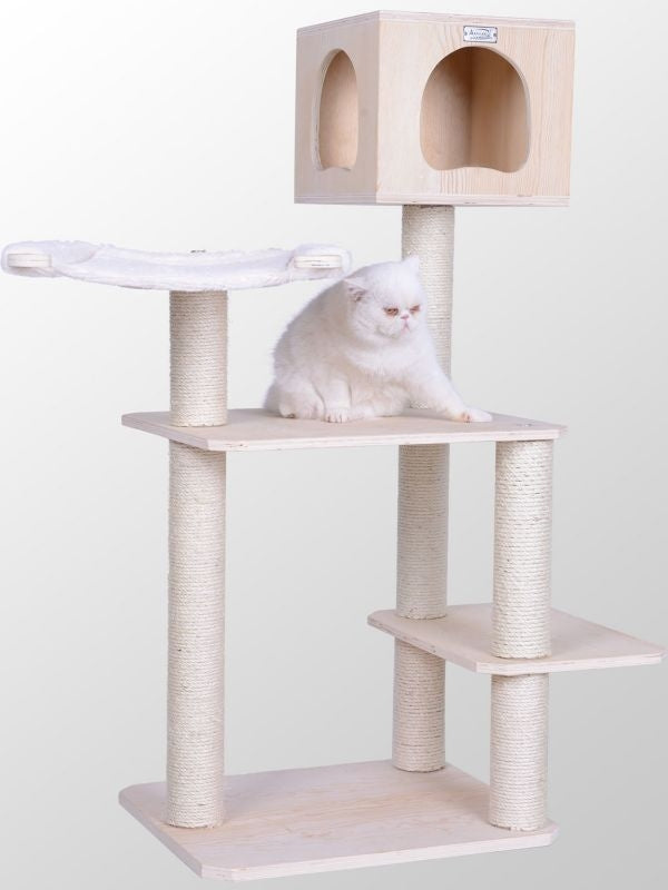 Armarkat Premium Real Wood Cat Tree 50in