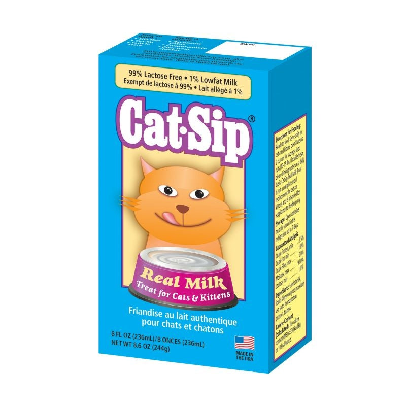 PetAg Cat-Sip Lactose-Free Milk Cat Treat